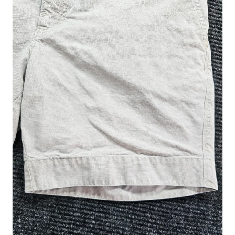Columbia Authentic Active Cargo Shorts Mens 34 Beige Cotton Outdoor 8